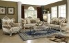 Bently Sofa 50660 in Champagne & Cream Fabric by Acme w/Options