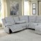 Belize Motion Sectional Sofa 602560 in Gray Fabric by Coaster