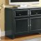 700714 Extendable TV Stand in Black by Coaster