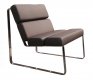 Angel Chair in Brown Leatherette by Whiteline Imports