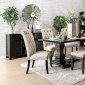 Nerissa Dining Table CM3840T in Antique Black w/Options