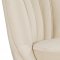 Margo Sofa 622 in Cream Velvet Fabric by Meridian w/Options