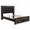 Kaydell Bedroom 5Pc Set B1420 in Black by Ashley w/Storage Bed