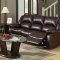 Winslow Reclining Sofa CM6556 in Bonded Leather Match w/Options