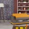 Almira Riva Orange Sofa Bed in Fabric by Casamode w/Options