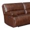 Southwick Power Motion Sofa 610411P in Sadle Brown by Coaster