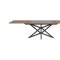 Nora Dining Table in Brushed Matt Walnut by ESF w/Options