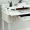 Lexden Secretary Desk CM-DK6223 in White w/Fold-Out Writing Tray