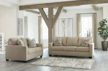 Lucina Sofa & Loveseat Set 59006 in Quartz Fabric by Ashley [SFAS-59006 Lucina]