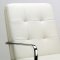 Elena Chair in White Leather by Whiteline Imports