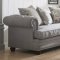 Gardenia Sofa 53095 in Gray Fabric by Acme w/Options