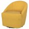 Leon Swivel Accent Chair Set of 2 903076 Mustard Yellow -Coaster