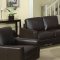 504481 Ava Sofa in Brown Bonded Leather by Coaster w/Options