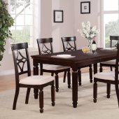 103631 Maude 5Pc Dining Set by Coaster in Cappuccino