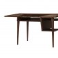 Codex Modern Office Desk in Walnut by J&M