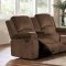 U3118C Motion Sofa & Loveseat Coffee Chenille Fabric by Global