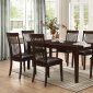 Minden 5455-71 Dining Set 5Pc in Warm Brown by Homelegance