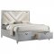 Veronica Bedroom 224721 in Light Silver by Coaster w/Options