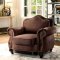 Hetty Sofa CM6854 in Brown Fabric w/Options