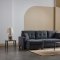 Mocca Sectional Sofa in Dupont Anthracite Fabric by Bellona