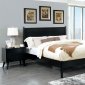 Lennart CM7386BK 5Pc Bedroom Set in Black w/Options