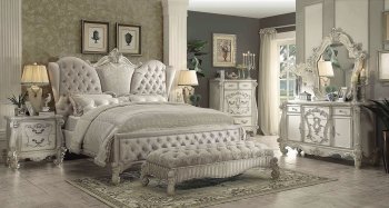 Versailles Bedroom 21130 in White Bone by Acme [AMBS-21130 Versailles]