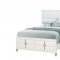 Orion Gold Bedroom in White by Global w/Options