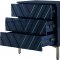 Collette Side Table 826 in Navy Blue Lacquer by Meridian