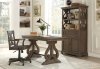 Toulon Desk & Bookcase 5438-15 in Acacia - Homelegance w/Options