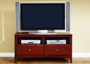 Amaretto Finish TV Stand For 50" or 60" TV w/Storage Drawers [LFTV-725-ENT]