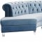 Valentino Sectional Sofa 697 in Fabric by Meridian w/Options