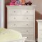 Mullan CM7944/CM7943 4Pc Kids Bedroom Set in White w/Options