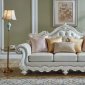 Nora Sofa & Loveseat Set in White