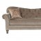 8735 Sofa in Amigo Cocoa Taupe Velvet by Serta Hughes w/Options