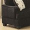 503781 Yasmine Sofa in Black Fabric by Coaster w/Options