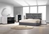 Da Vinci Bedroom in Charcoal by J&M w/Optional Turin Casegoods