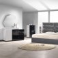 Da Vinci Bedroom in Charcoal by J&M w/Optional Turin Casegoods