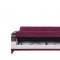 Almira Golf Burgundy Sofa Bed in Fabric by Casamode w/Options