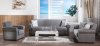 Elita Diego Gray Sofa Bed & Loveseat Set by Istikbal in Fabric