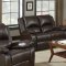 Boston Motion Sofa & Loveseat 600971 Brown by Coaster w/Options