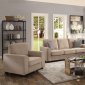 Catherine Sofa-Bed 52298 in Khaki Fabric by Acme w/Options