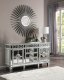 Varian Server 66164 in Mirror & Antique Platinum by Acme