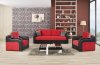 Divan Deluxe Sofa Bed in Red Fabric by Casamode w/Options