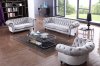 Alexandrina Sofa Set 3Pc in Grey Fabric by VIG