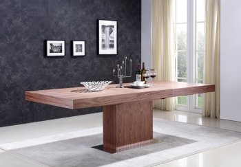 Ponte Extendable Dining Table in Walnut by Casabianca [CBDS-Ponte Walnut]