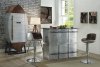 Brancaster Bar Table 70450 in Aluminum by Acme w/Options