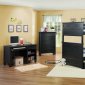 Sanibel Bunk Bed B2119 by Homelegance in Black w/Options