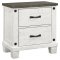 Lilith Bedroom 224471 in Distressed White by Coaster w/Options