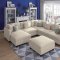 Southgate Sectional Sofa 9823VR in Ivory - Homelegance w/Options