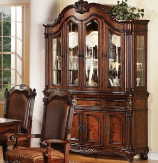 60035 Remington Buffet w/Hutch in Cherry by Acme